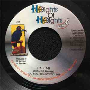 Egg Nog & Danny English / Tony Curtis - Call Mi / One Night Stand mp3 album