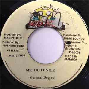 General Degree - Mr. Do It Nice mp3 album