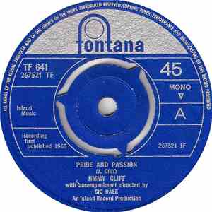 Jimmy Cliff - Pride And Passion mp3 album
