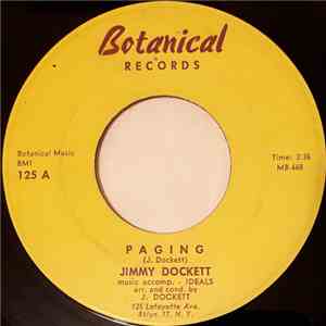 Jimmy Dockett - Paging / To Have And To Hold mp3 album