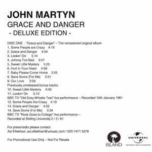 John Martyn - Grace & Danger - Deluxe Edition  mp3 album