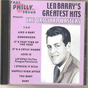 Len Barry - Len Barry's Greatest Hits The Original Masters mp3 album