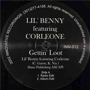 Lil' Benny Featuring Corleone - Gettin' Loot mp3 album