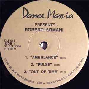 Robert Armani - Ambulance mp3 album