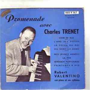 Robert Valentino Son Piano Et Ses Rythmes - Promenade Avec Charles Trenet mp3 album