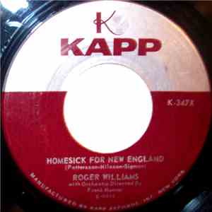 Roger Williams  - Temptation / Homesick For New England mp3 album