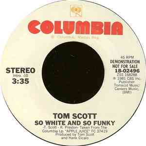 Tom Scott - So White And So Funky mp3 album