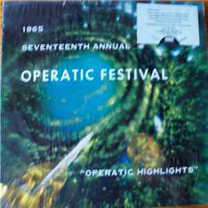 Various - 1965 Operatic Highlights mp3 album