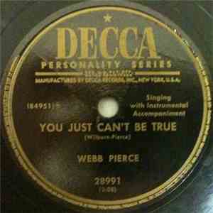 Webb Pierce - Slowly / You Just Can't Be True mp3 album