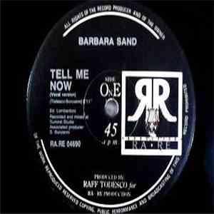 Barbara Sand - Tell Me Now mp3 album