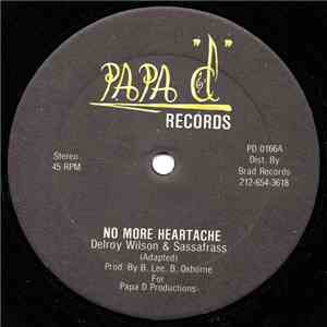 Delroy Wilson, Sassafrass - No More Heartache mp3 album