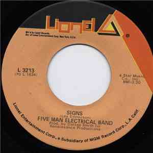 Five Man Electrical Band - Signs / Hello Melinda Goodbye mp3 album