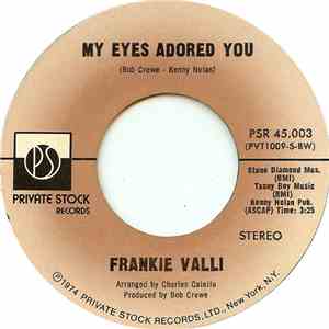 Frankie Valli - My Eyes Adored You mp3 album
