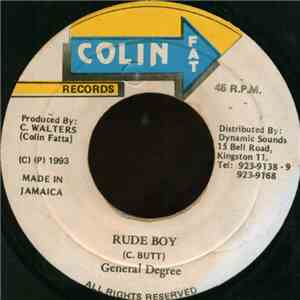 General Degree - Rude Boy mp3 album