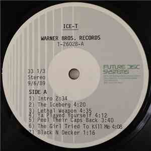 Ice-T - The Iceberg (Freedom Of Speech... Just Watch What You Say) mp3 album