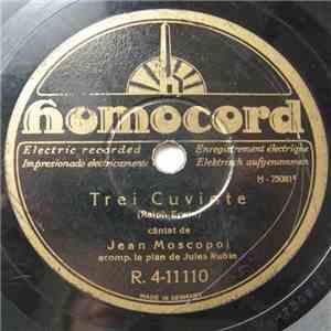 Jean Moscopol - Trei Cuvinte / Un Sărut Domnișoara mp3 album