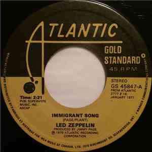 Led Zeppelin - Immigrant Song mp3 album