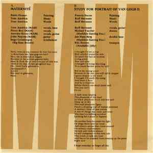 MAM  / Rolf Hermsen - Maternité / Study For Portrait Of Van Gogh II mp3 album