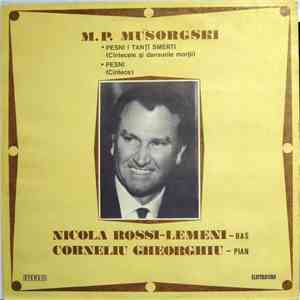 Modest Mussorgsky, Nicola Rossi-Lemeni, Corneliu Gheorghiu - Pesni I Tanti Smerti mp3 album