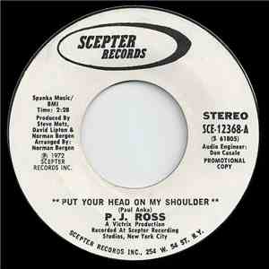 P. J. Ross - Put Your Head On My Shoulder mp3 album