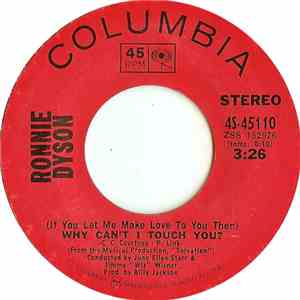 Ronnie Dyson - Why Can't I Touch You? / Girl Don't Come mp3 album