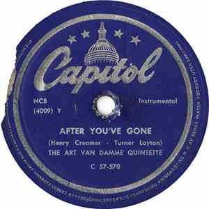 The Art Van Damme Quintette - After You've Gone / Little Brown Jug mp3 album