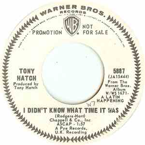 Tony Hatch - I Didn't Know What Time It Was mp3 album