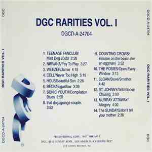 Various - DGC Rarities Vol.1 mp3 album