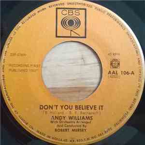 Andy Williams - Don't You Believe It / Summertime mp3 album