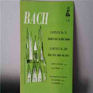 Bach - Margot Guilleaume, Claus Stemann, Bach Orchestra Of Stuttgart, Hans Grischkat, Eva Hölderlin - Cantata No. 51 / Cantata No. 189 mp3 album