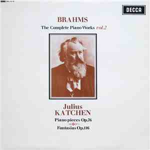 Brahms, Julius Katchen - The Complete Piano Works Vol. 2 mp3 album