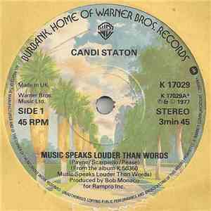 Candi Staton - Music Speaks Louder Than Words mp3 album