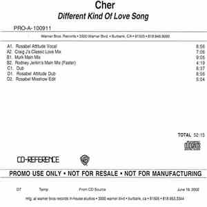 Cher - Different Kind Of Love Song mp3 album