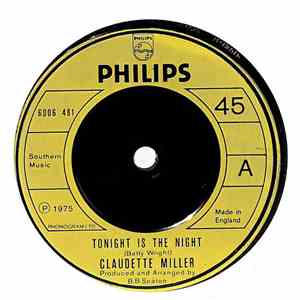 Claudette Miller - Tonight Is The Night mp3 album