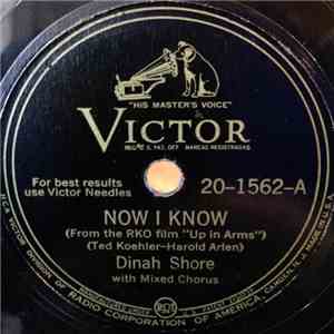 Dinah Shore - Now I Know / I Couldn't Sleep A Wink Last Night mp3 album