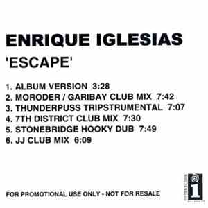 Enrique Iglesias - Escape mp3 album