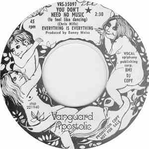 Everything Is Everything - You Don't Need No Music (To Feel Like Dancing) mp3 album