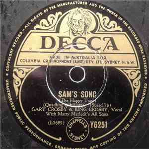 Gary Crosby  And Friend With Matty Matlock's All Stars - Sam's Song / Play A Simple Melody mp3 album