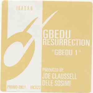 Gbedu Resurrection - Gbedu 1 mp3 album