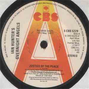 Ian Hunter's Overnight Angels - Justice Of The Peace mp3 album