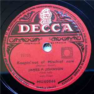 James P. Johnson - Keepin' Out Of Mischief Now / Ain't Misbehavin' mp3 album