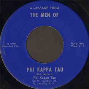 Joe Galvin  - A Message From The Men Of Phi Kappa Tau mp3 album