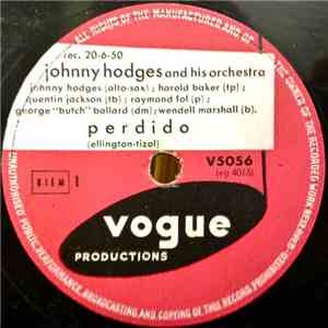 Johnny Hodges And His Orchestra - Perdido / Shade Of The Old Apple Tree mp3 album