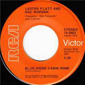 Lester Flatt And Mac Wiseman - Blue Ridge Cabin Home mp3 album