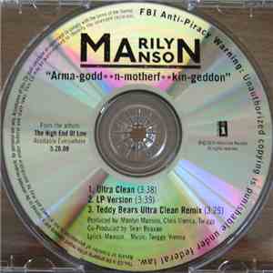 Marilyn Manson - Arma-goddn-motherfkin-geddon mp3 album