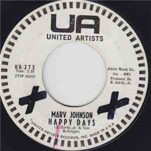 Marv Johnson - Happy Days / Baby, Baby mp3 album