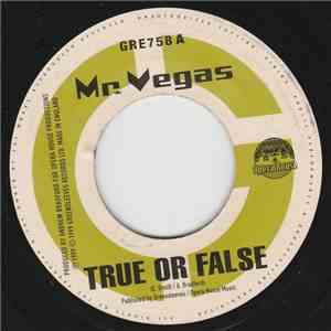 Mr. Vegas / Andrew Bradford - True Or False / Baracuda Rhythm mp3 album