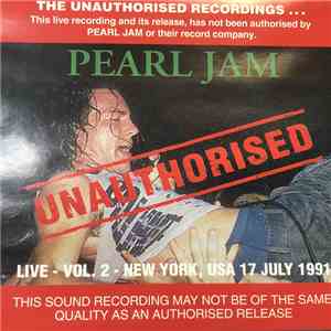 Pearl Jam - Live Vol. 2 mp3 album