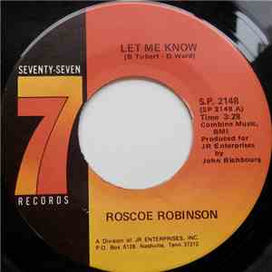 Roscoe Robinson - Let Me Know mp3 album