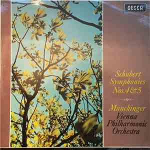 Schubert, Munchinger, Vienna Philharmonic Orchestra - Symphonies No. 4 & 5 mp3 album